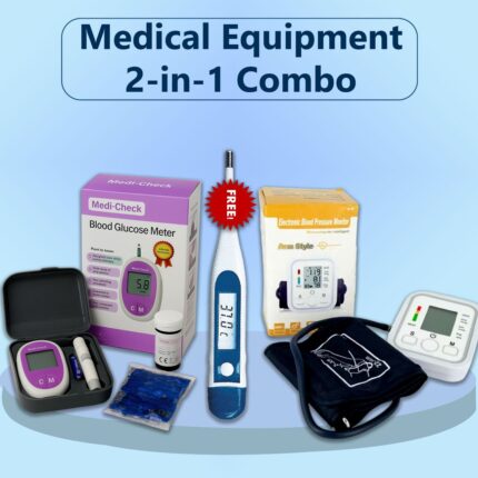 Medical Equipment 2-in-1 Combo Pack with Free Thermometer