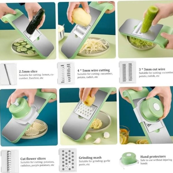 5 in 1 vegetable cutter slicer