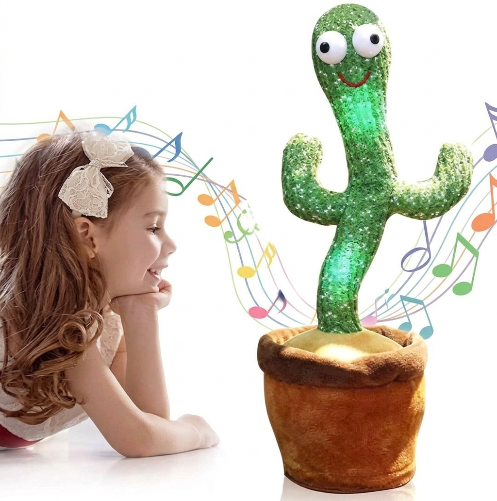 Dancing cactus toy