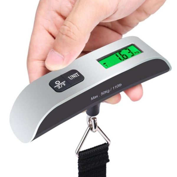 Portable Digital Luggage Scale – 50kg