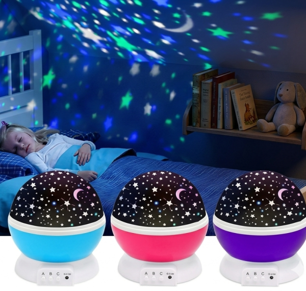 Star Master Rotating Projector Light