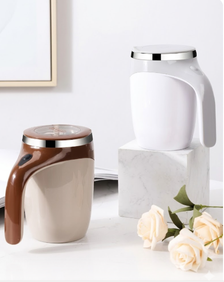 self-stirring mugs ( Reachable )